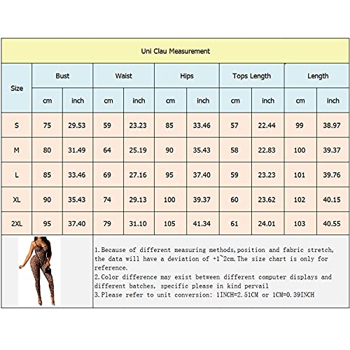 Women Sexy See Through Two Piece Jumpsuits Leopard Printed Halter Camisole Bodysuit Sheer Mesh Skinny Pants Club Long Romper Leopard Xl #TOP2