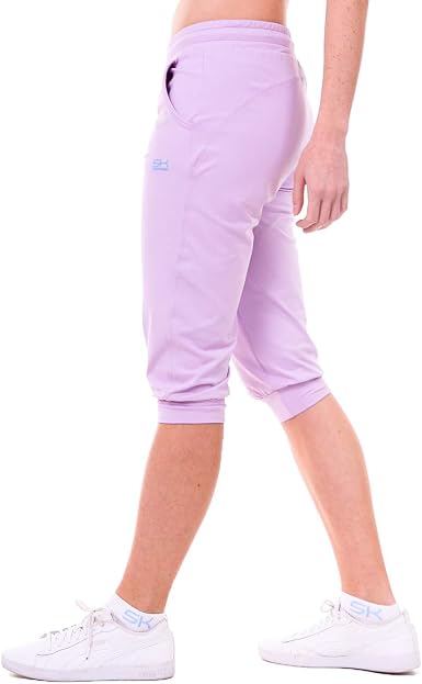 Sportkind Pantalones pirata para mujer y niña con bolsillos: Amazon.es: Ropa