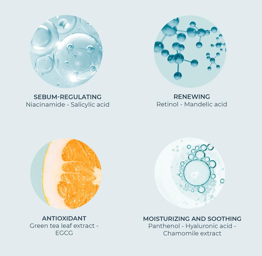 Sesderma SESBALANCE Mattifying Gel Plus | Acne-Prone Skin | Oil Control | Combination Skin, 1.0 fl oz - Image 3