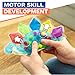 Dinosaur Sensory Toys for Toddlers 3-5 Travel Toys Color Sorting Matching Activities Preschool Toddler Car Activities Quiet Calm Down Sensory Toy Gift Ready Fine Motor Toy for Toddlers Ages 3 4 5
