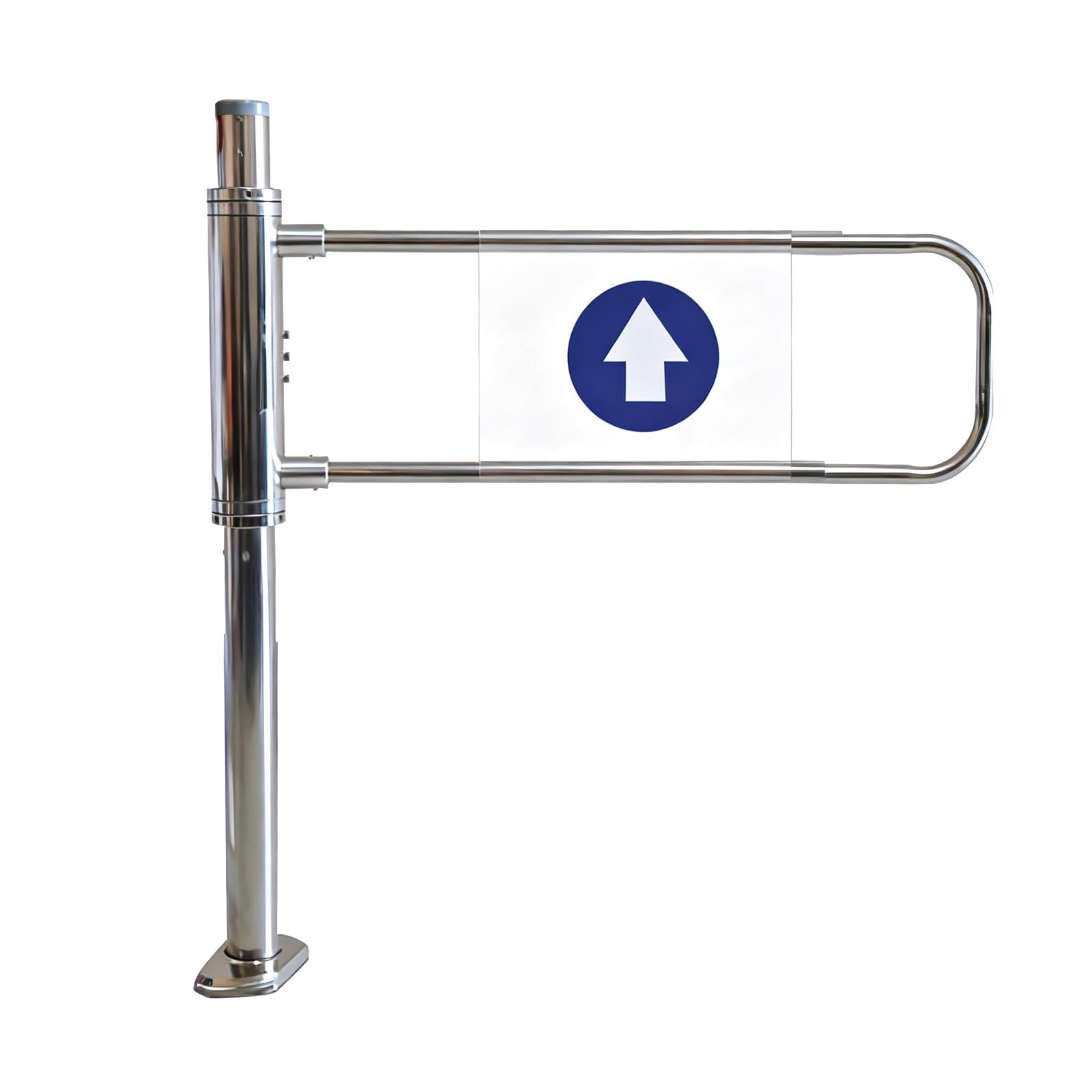 Aioneer Automatic Closing Swing Gate For Entrance Safety, Manual Operation For Commercial And Public Spaces-Left-100x100cm