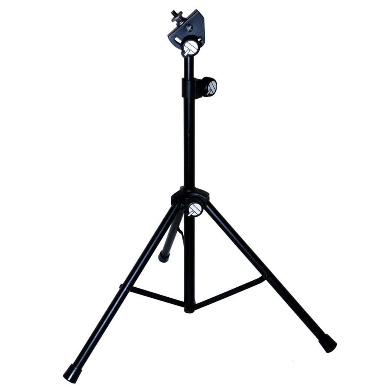 QUIK LOK PPS/001 Practice Pad Stand con Borsa, Supporto Pad Batteria Regolabile, Altezza 57-90 cm, Treppiede Stabile, Portatile, Nero