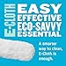 E-Cloth Flexi-Edge Floor & Wall Duster Head, Reusable Dusting Mop for Floor Cleaning, Floor Cleaner Ideal for Harword, Tile, Laminate and Other Hard Surfaces, 100 Wash Guarantee, 1 Pack