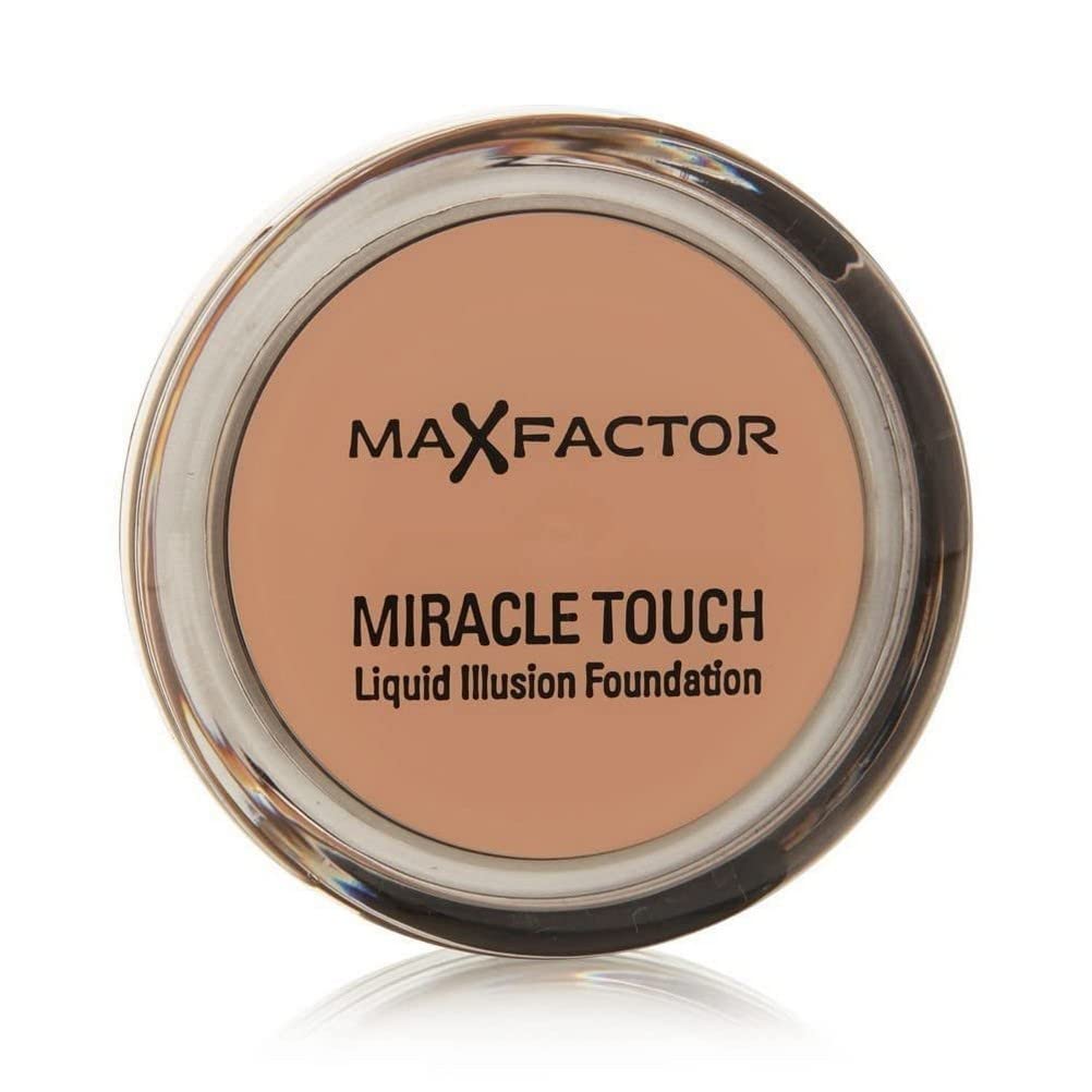 Max Factor Miracle Touch Liquid Illusion Foundation, No.60 Sand, 11.5g