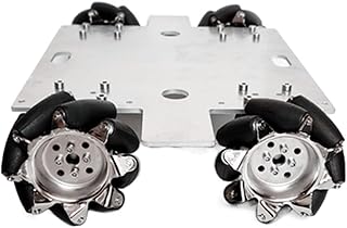 Mecanum Wheel Car Big Load Smart RC Mecanum Wheel Robot Car Chassis Kit Omni Platform With PS2 16-Channel Servo & 4-Channel Motor Drive Board + De For DIY STEM Educational Robot Kit For Large Load Rob