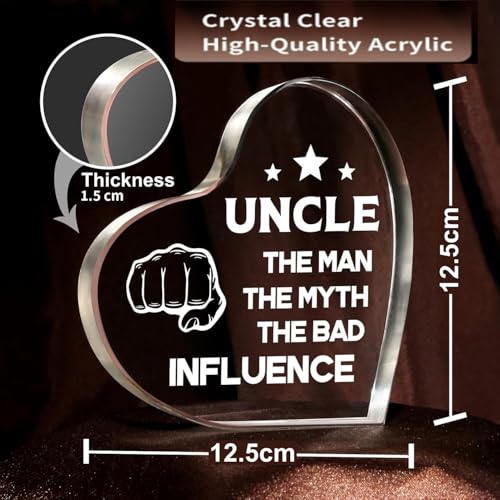Image of Acrylic plaque gifts (Uncle gift)
