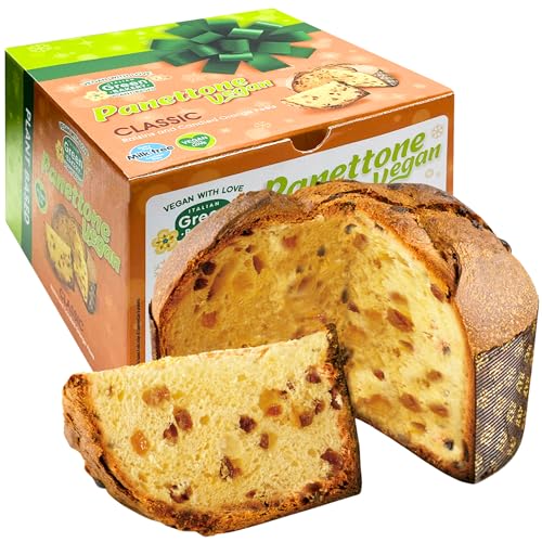 PlantCake - 14.11 oz, Vegan Pound Cake - Plant-Based and Dairy-free Vegan Dessert, Made in Italy, with Sourdough - Italian Green Bakery (26.5 Ounce (Pack of 1), Classic Vegan Cake)