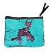 Sequin Makeup Bag Reversible Cosmetic Bag, Winmany Fashion Women Handbag Bling Glitter Evening Party Bag,Sparkling Shiny Clutch Handbag Wedding Bag Purse Wallet Pouch