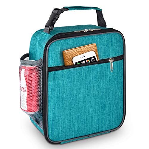 Insulated Lunch Box,Reusable Cooler Lunch Bag for Men Women Kids (Green)