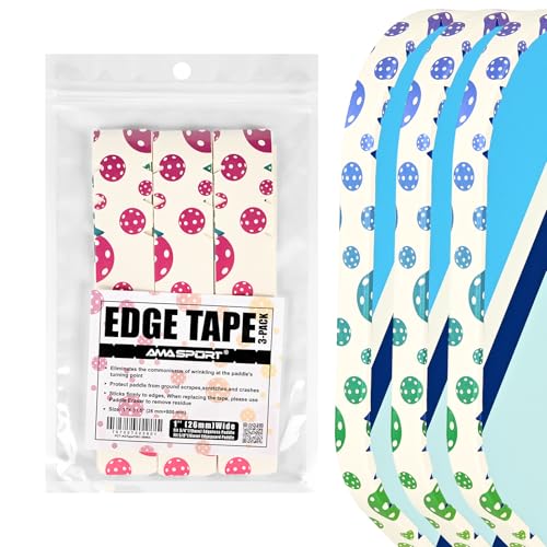 PICKLETECH Pickleball Edge Guard Tape – Edge Tape for Pickleball Paddle