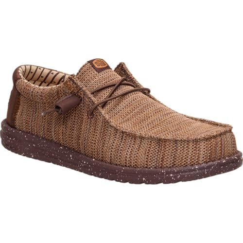 Image of HEYDUDE Men's Wally Stretch Sox Slip-On Loafer, Lightweight, Breathable, with Flex & Fold Outsole
