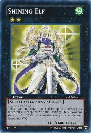 Yu-Gi-Oh! - Elfo brillante (YS13-ENV10) - Paquete de encendido Super Starter - 1ª edición - Común