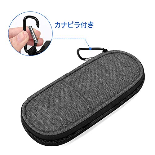 Yarwo インスリンポーチ 小型 コンパクト 持ち運び便利 グレ