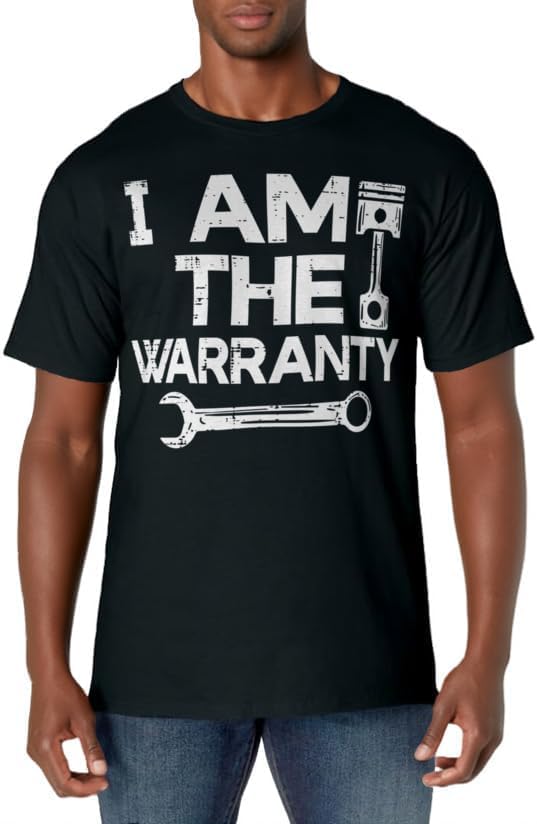 Mechanic Shirts Auto Car Garage Men GiftsMechanic I Am The Warranty Funny Car Auto Technician Men T-ShirtOEKO-TEX STANDARD 100