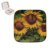 Photo Gallery gioielli organizer box pu pelle piccolo gioielli caso girasole tre fiore forniture pianta giallo Photo Gallery gioielli organizer box pu pelle piccolo gioielli caso girasole tre fiore forniture pianta giallo
