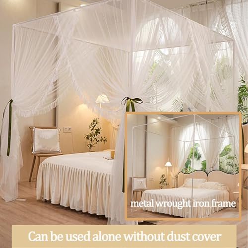 Cortinas opacas con toldo de cama para dormitorios compartidos y privacidad total 4