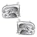 Driver and Passenger Headlights Headlamps Replacement for Toyota Pickup Truck SUV 811500C031 811100C031