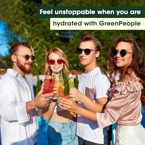 GREENPEOPLE Electrolytes Powder No Sugar - Sugar Free Hydration Electrolyte Packets - Fruit Flavors Electrolyte Drink Mix - 8 Electrolytes 5 Vitamins & Minerals Vegan Non-GMO 16 Sticks - Thumbnail 7