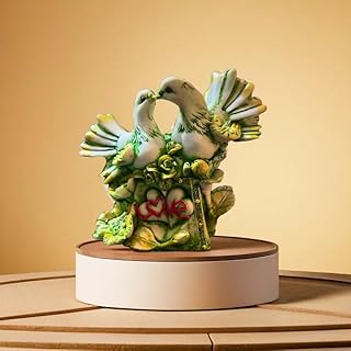 S.S GLOBAL Romantic Love Birds Statue for Couples showpieces Home Decor Item Lovers & Gift for Decor Item Love Birds Statu Price In India