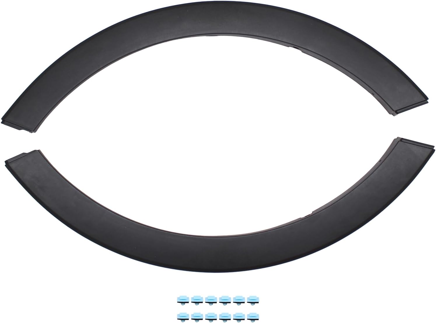 ApplianPar Front Driver and Passenger Side Wheel Arch Molding Fender Flare for Kia Sportage 2011-2016