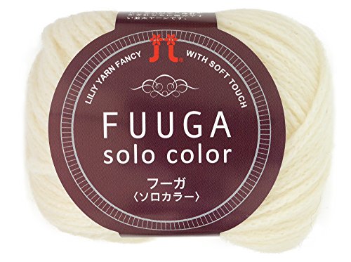 ハマナカ フーガ ソロカラー 毛糸 極太 Col.101 ホワイト 系 40g 約120m 2308