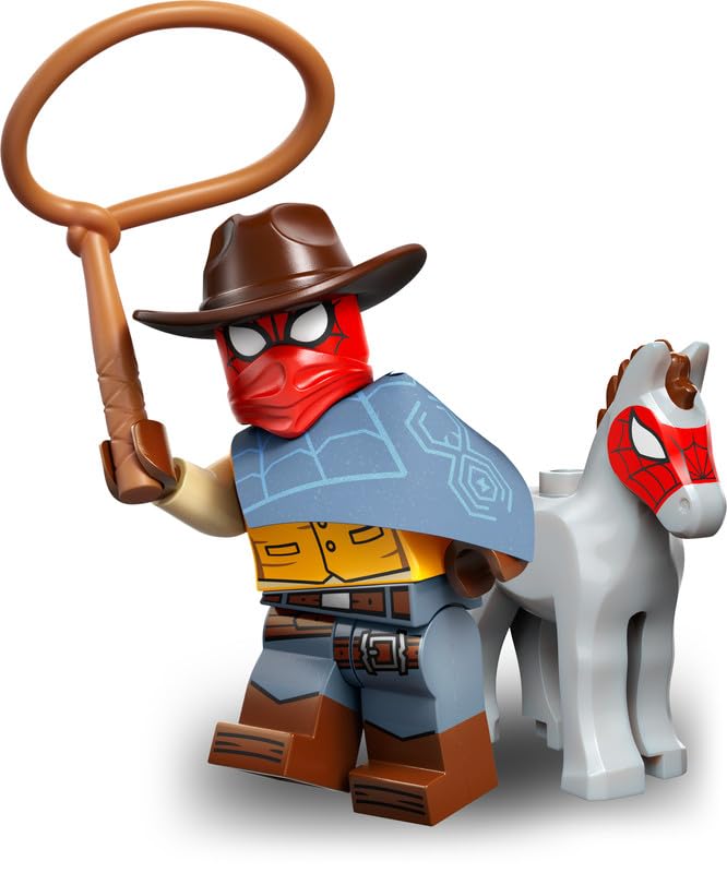 BRICK Flip Lego Cowboy Spider-Man Mini Figures Series Spider-Man: Across The Spiderverse (Lego 71050)