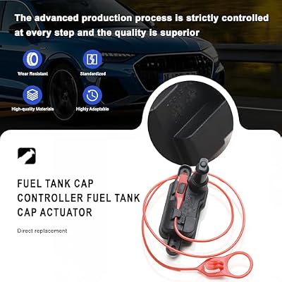 4M0862153 4M0862153B Fuel Door Flap Lock Actuator Motor Compatible with Audi A5 S5 A6 Avant S6 A7 S7 A8 S8 Quattro Q2 Q3 Q7