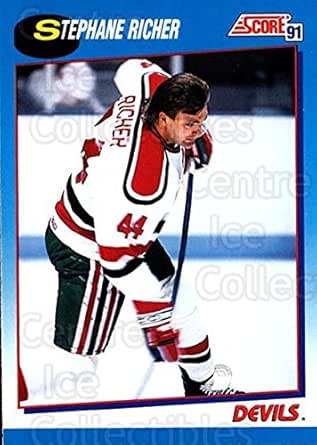 Amazon.com: (CI) Stephane Richer Hockey Card 1991-92 Score Canadian ...