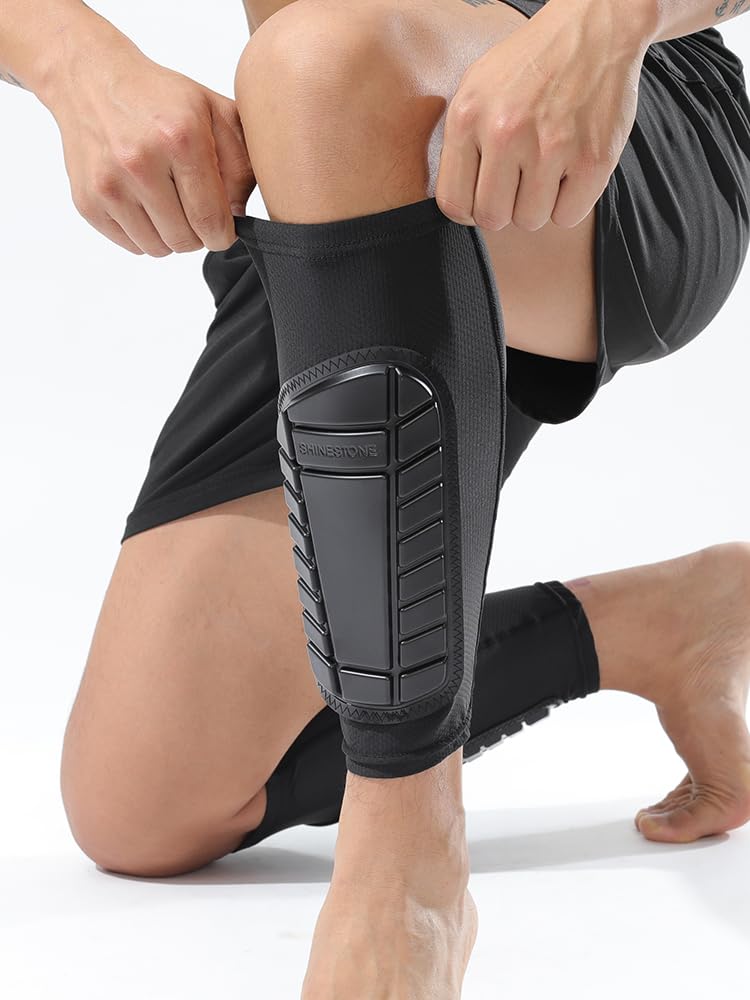 Parastinchi Calcio Bambino - Coppia Protettiva Professionale Antiurto Per Polpacci - Foto 2