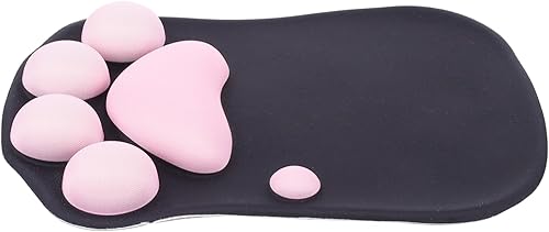 FUNOMOCYA Alfombrilla de mouse para laptop, reposamuñecas, accesorios de escritorio para niños, soporte de muñeca para niños, soporte de reposo de