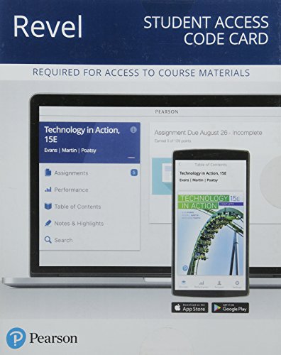 Revel for Technology in Action -- Access Card 0134868072 Book Cover