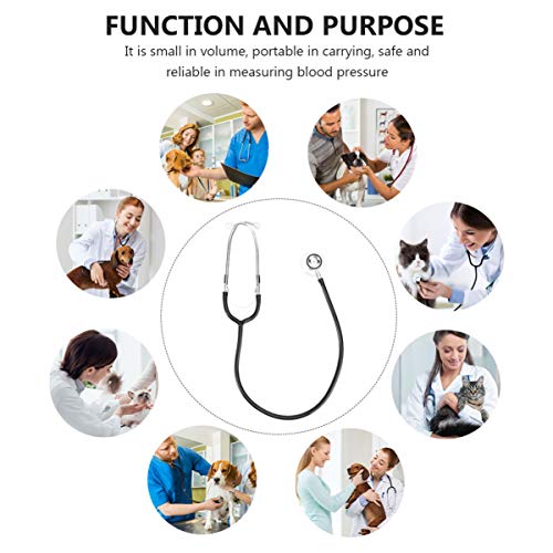 Toyvian EstetoscÃ³pio MÃ©dico EstetoscÃ³pio de Cardiologia de CabeÃ§a Dupla EstetoscÃ³pio Profission
