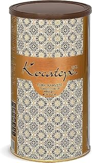 KOCATEPE TURKISH COFFEE - Traditional Turkish Coffee - 500g Can - Medium Roasted Arabic Coffee Since 1949