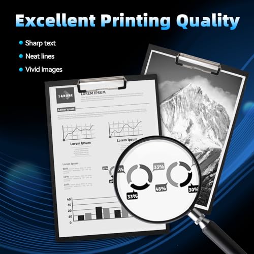 Image of 148A Black Toner Cartridge Replacement for HP W1480A 148X W1480X
