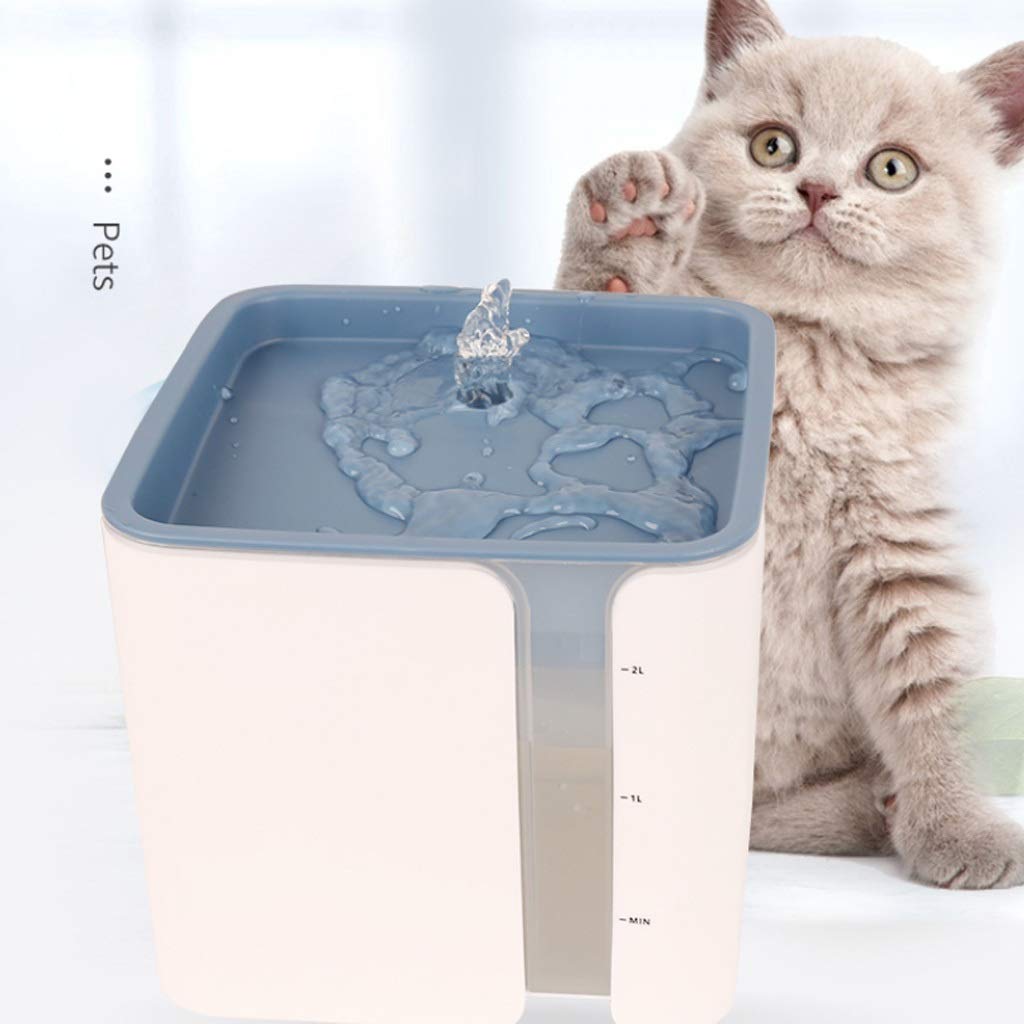 Distributore Automatico di Acqua a circolazione Automatica dell'erogatore dell'Acqua di BOBOBH PP, Forniture per Animali progettate in Modo Intelligente,