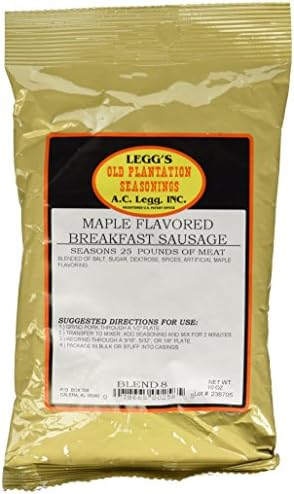 A.C. Legg Maple Flavored Breakfast Sausage