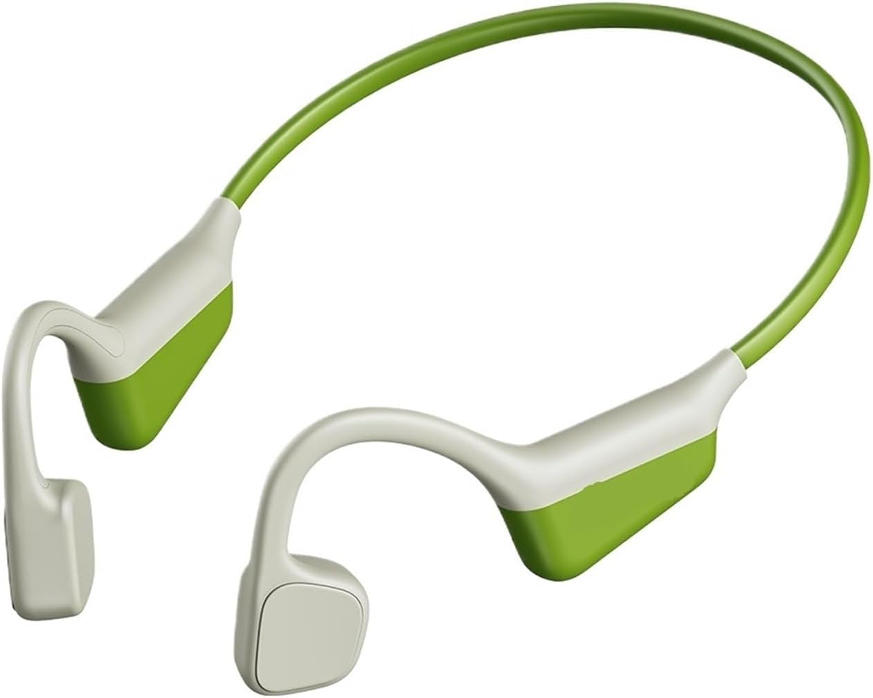 Bone Conduction Earphones Neckband Earbuds I18PRO Wireless 5.4 Open Ear Headphones IPX6 Waterproof Sport Headset(Orange)