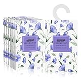 MYARO Large 12 Pcs Linen Scented Sachets for Drawer and Closet, Long-Lasting Sachets Bags Air Freshener Fresh Scents, Hanging Potpourri Bags Home Fragrance for House