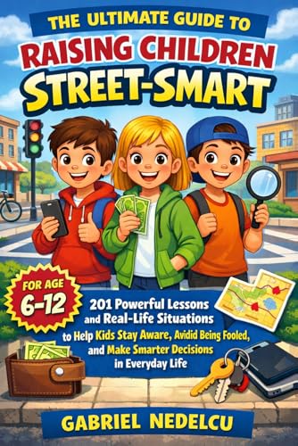 The Ultimate Guide to Raising Children Street-Smart: 201 Powerful Lessons and Real-Life Situations to Help Kids Stay Aware, Avoid Being Fooled, and Make Smarter Decisions in Everyday Life