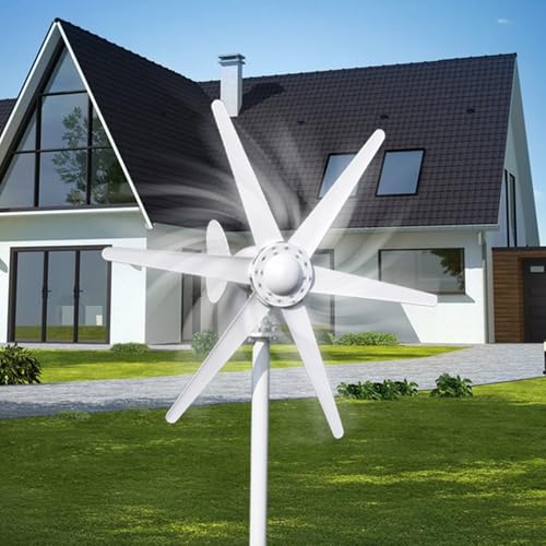6-Blade Wind Turbine Generator Kit