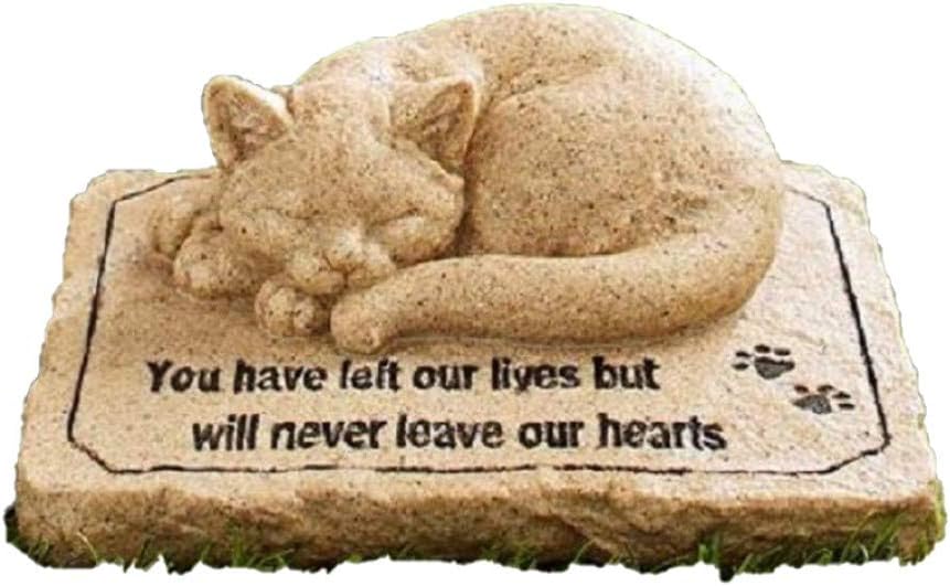 Cat Memorial Stone Review: CT Discount Cold Cast Ceramic for Pet Gardens & Backyards