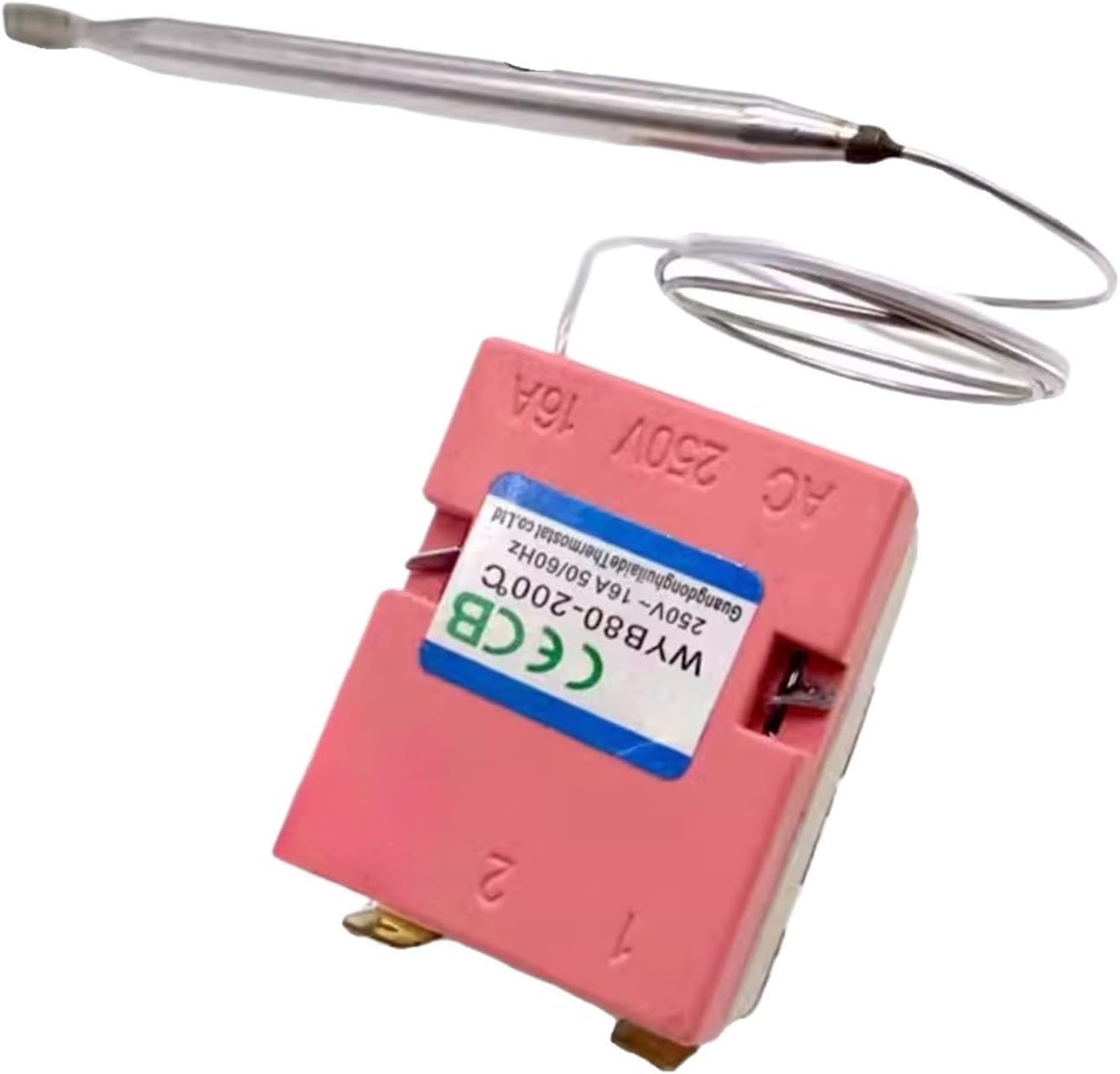 1pc Air fryer 80-200 ° C temperature adjustment control switch, electric frying boiler thermostat temperature adjustment open