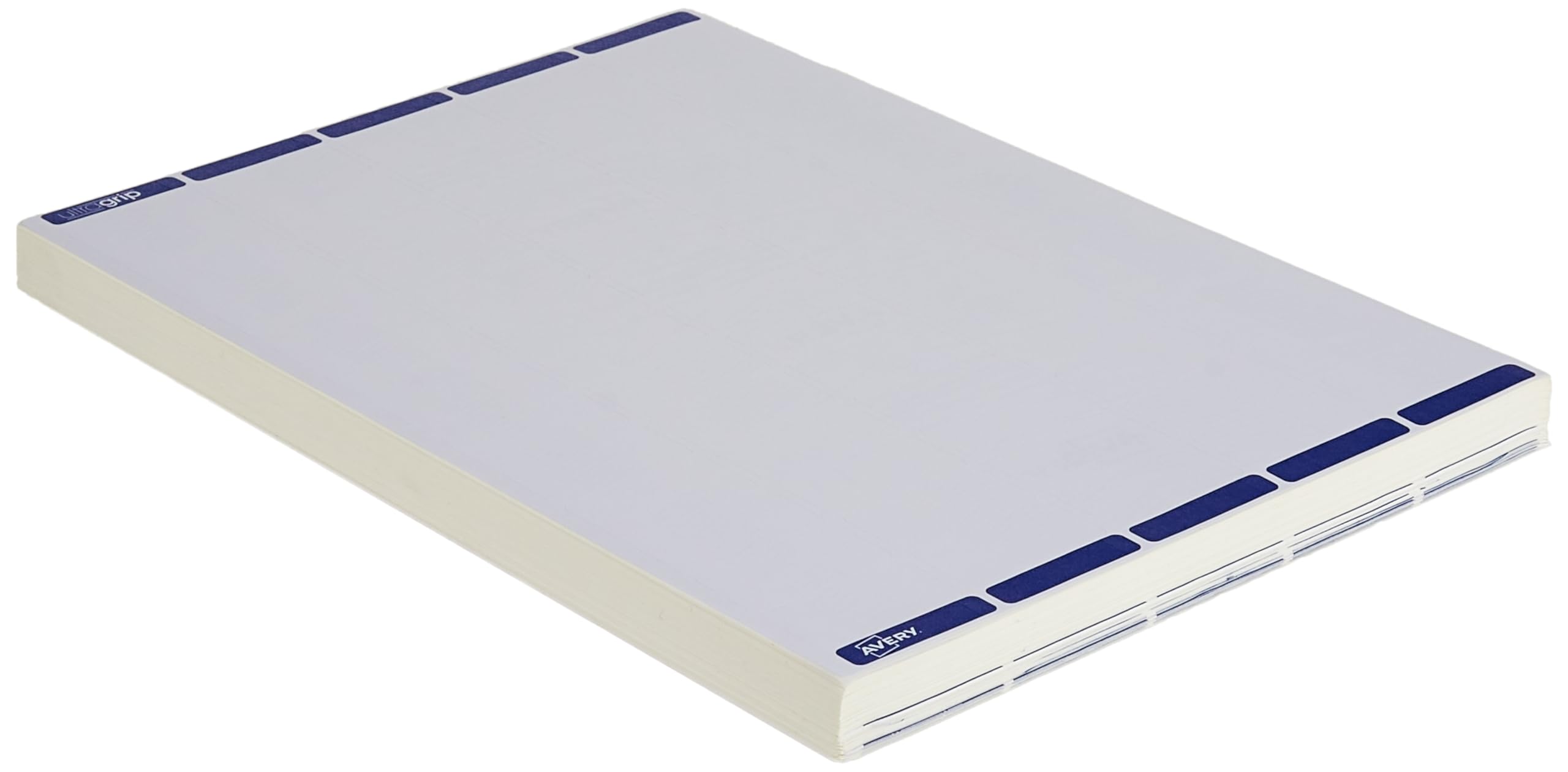 Avery Italia L7651-100 Etichette adesive in carta bianca, 100 fogli A4, rettangolari 38,1x21,2mm, 65 etichette per foglio, adesivo permanente, stampanti laser