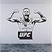 bingcheng Conor Mcgregor Kid Autocollant Decal UFC Champion Chasseur Étanche Stickers Muraux Enfants Chambre Décoration Murale Affiche Nursery Decor 57X73Cm