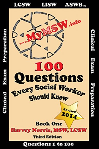 100 Questions Every Social Worker Should Know:: ASWB - LCSW - LISW Clinical Exam Preparation