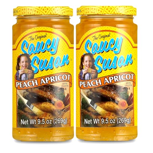 Saucy Susan Peach Apricot ORIGINAL Sauce 2 Pack