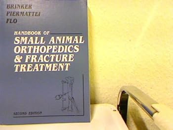 Hardcover Handbook of Small Animal Orthopedics & Fracture Treatment Book