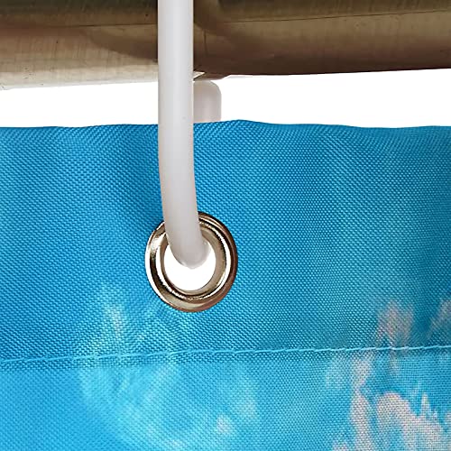 Rideau de douche 180x200 en polyester lavable pour baignoire et douche moderne - 4