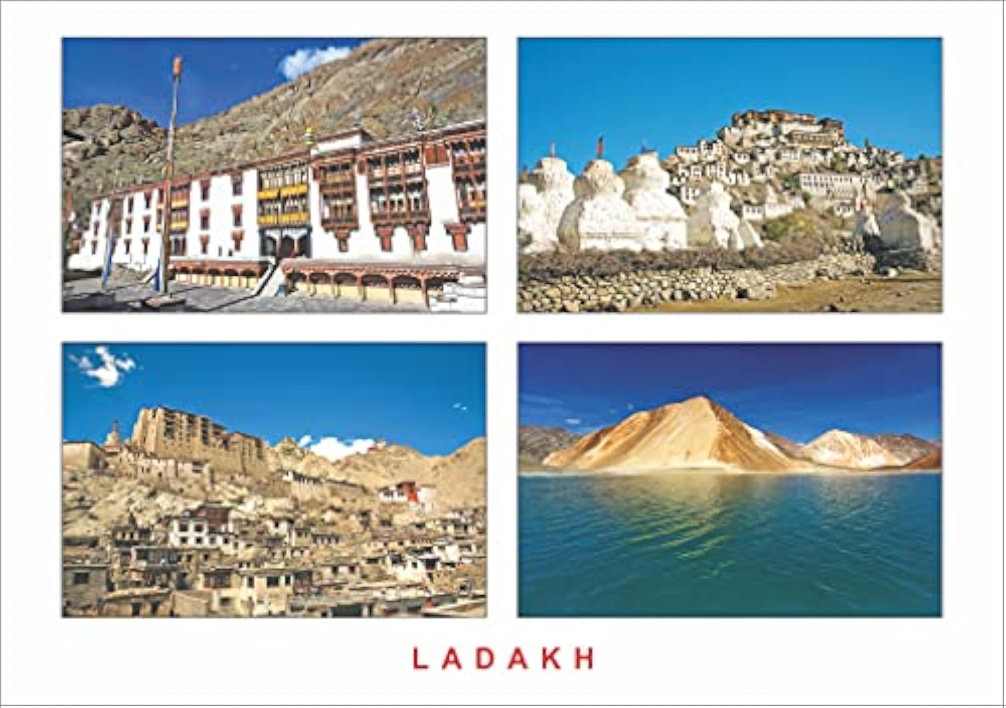 Leh-Ladakh Post Cards Set of 10