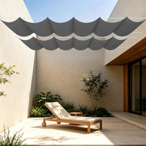 Voile ombrage rectangulaire de qualité supérieure pour extérieur élégant - 2